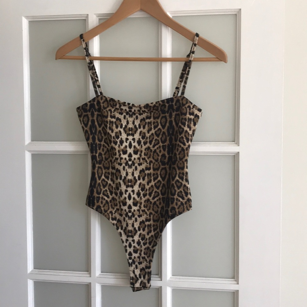 Vagabond  Leopard Print Bodysuit 🐆